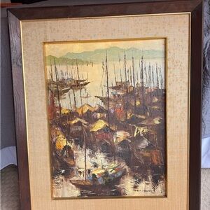 Original Tam Ming oil circa 1950